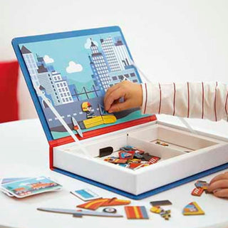 Janod Firefighter Magneti'Book