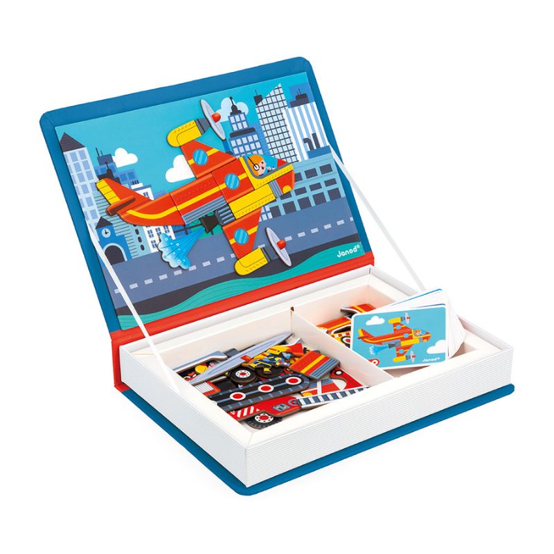 Janod Firefighter Magneti'Book