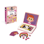Janod Girl's Crazy Faces Magneti'Book