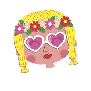 Janod Girl's Crazy Faces Magneti'Book