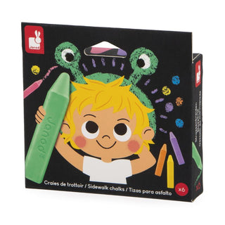 Janod Pavement Chalks - Set of 6