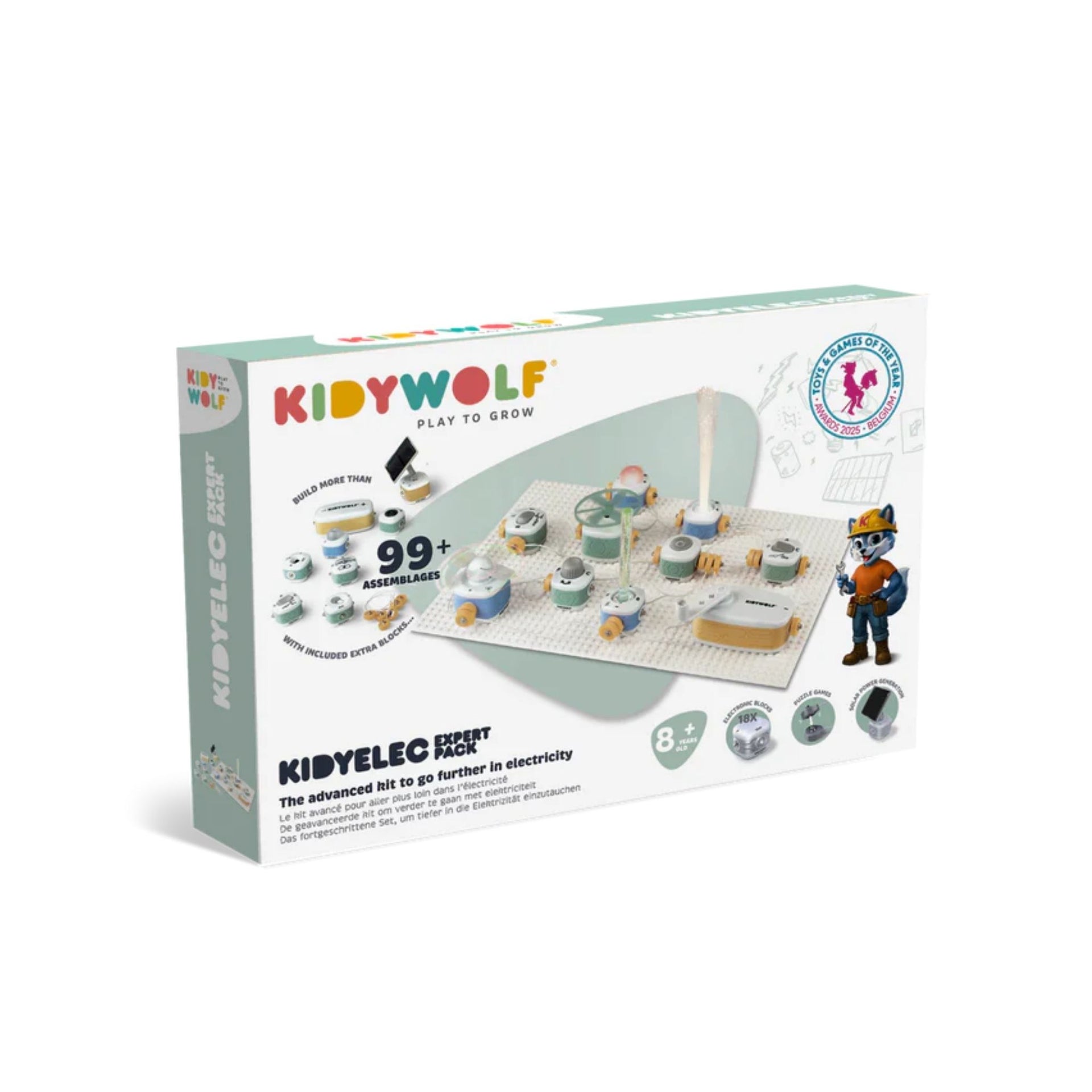 Kidywolf Expert Electricity Kit - 18 piece