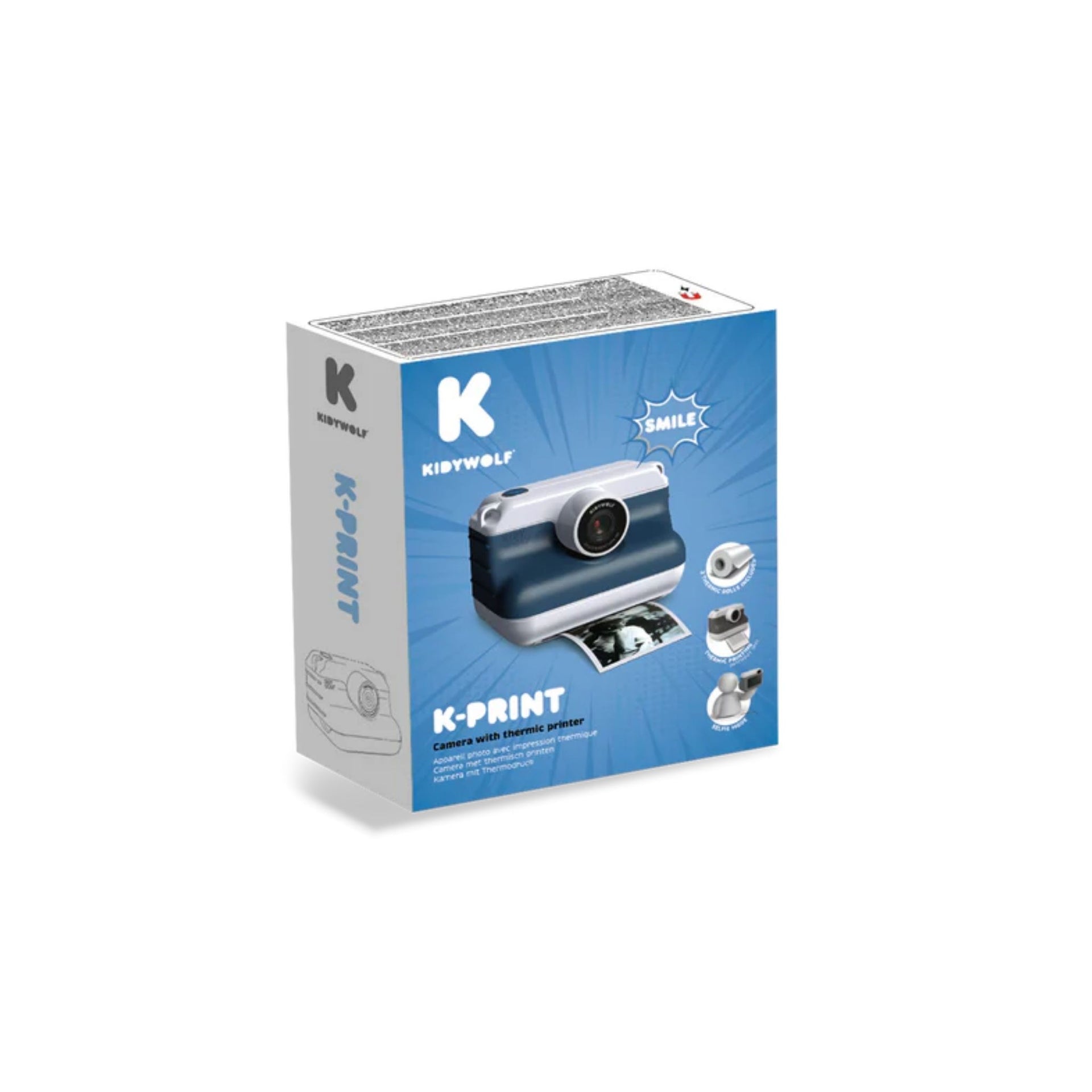 Kidywolf K-Print Camera - Blue