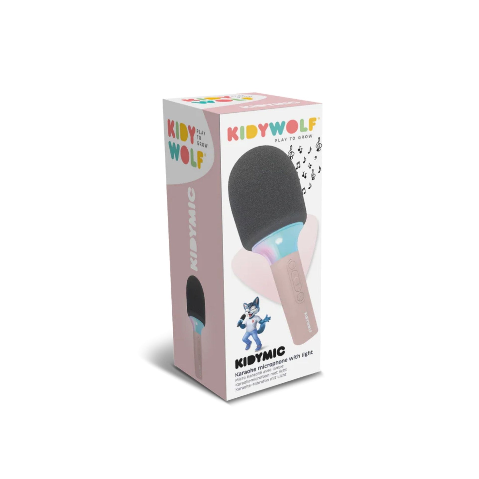 Kidywolf Karaoke Microphone - Pink