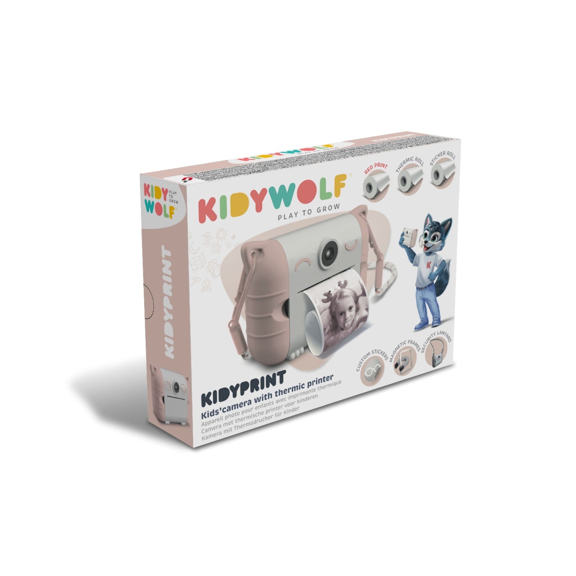Kidywolf Kidyprint Camera - Pink