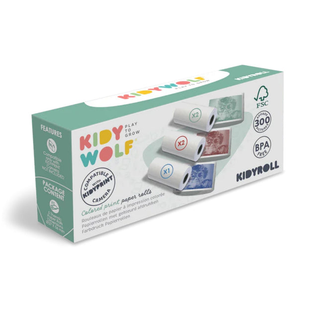 Kidywolf Kidyroll Coloured Paper