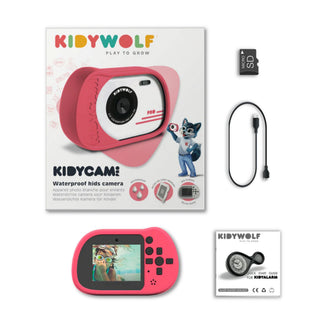 Kidywolf Kidycam Waterproof Camera - Pink