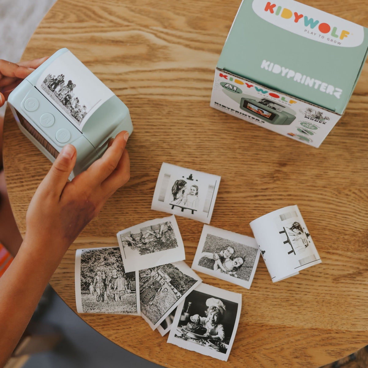 Kidywolf Portable AI Kidyprinter