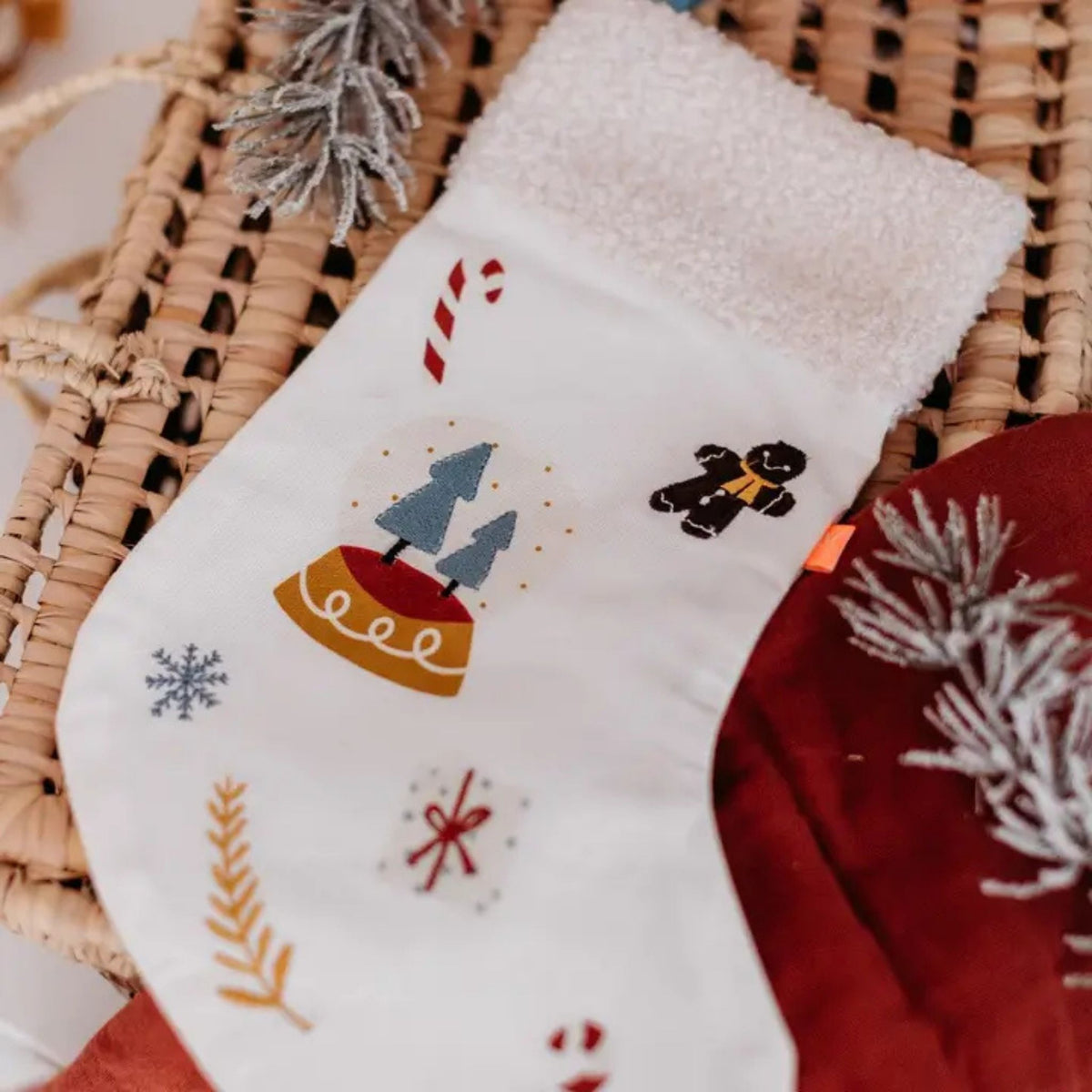Doll Christmas Stocking Bundle - Snow Globe