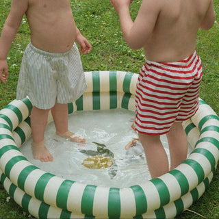 Konges Sløjd Paddling Pool Small 90cm - Green Stripe