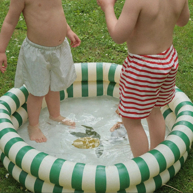 Konges Sløjd Padding Pool Small - Green Stripe