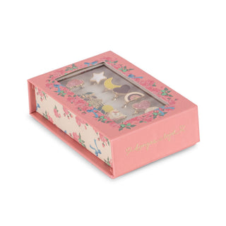 Konges Sløjd 12 Pack Ring Set - Pink Gift Box