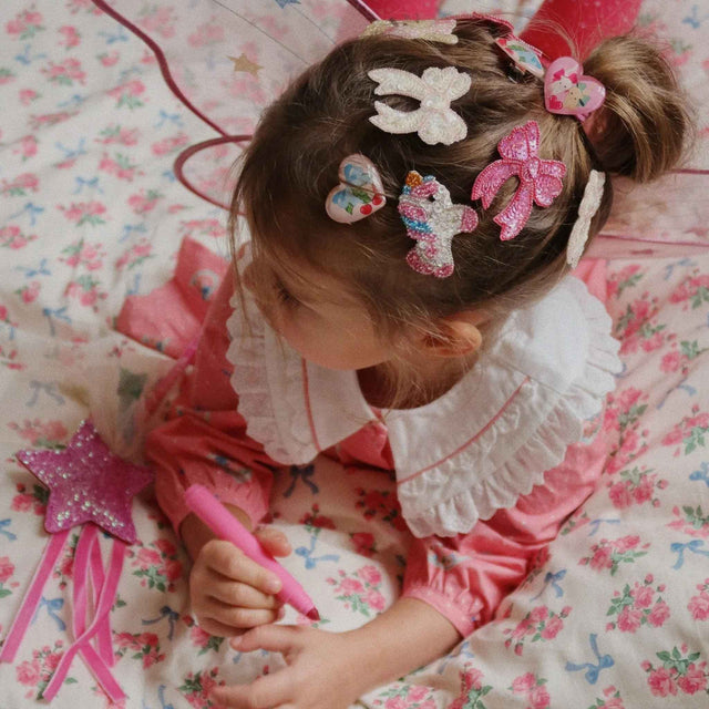 Konges Sløjd Sequin Bow Hair Clips