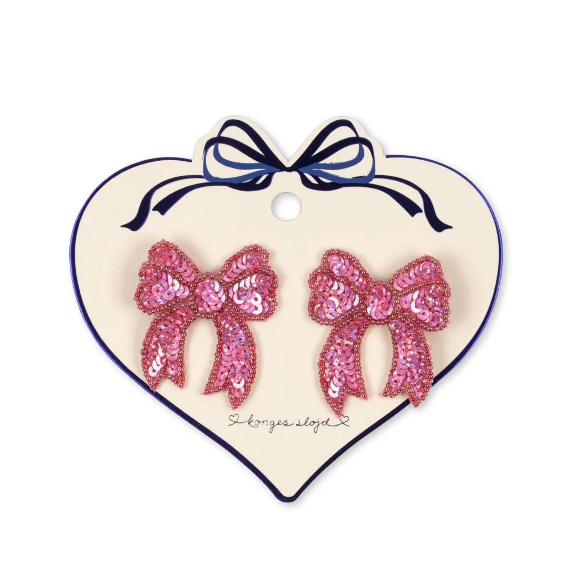 Konges Sløjd Sequin Bow Hair Clips