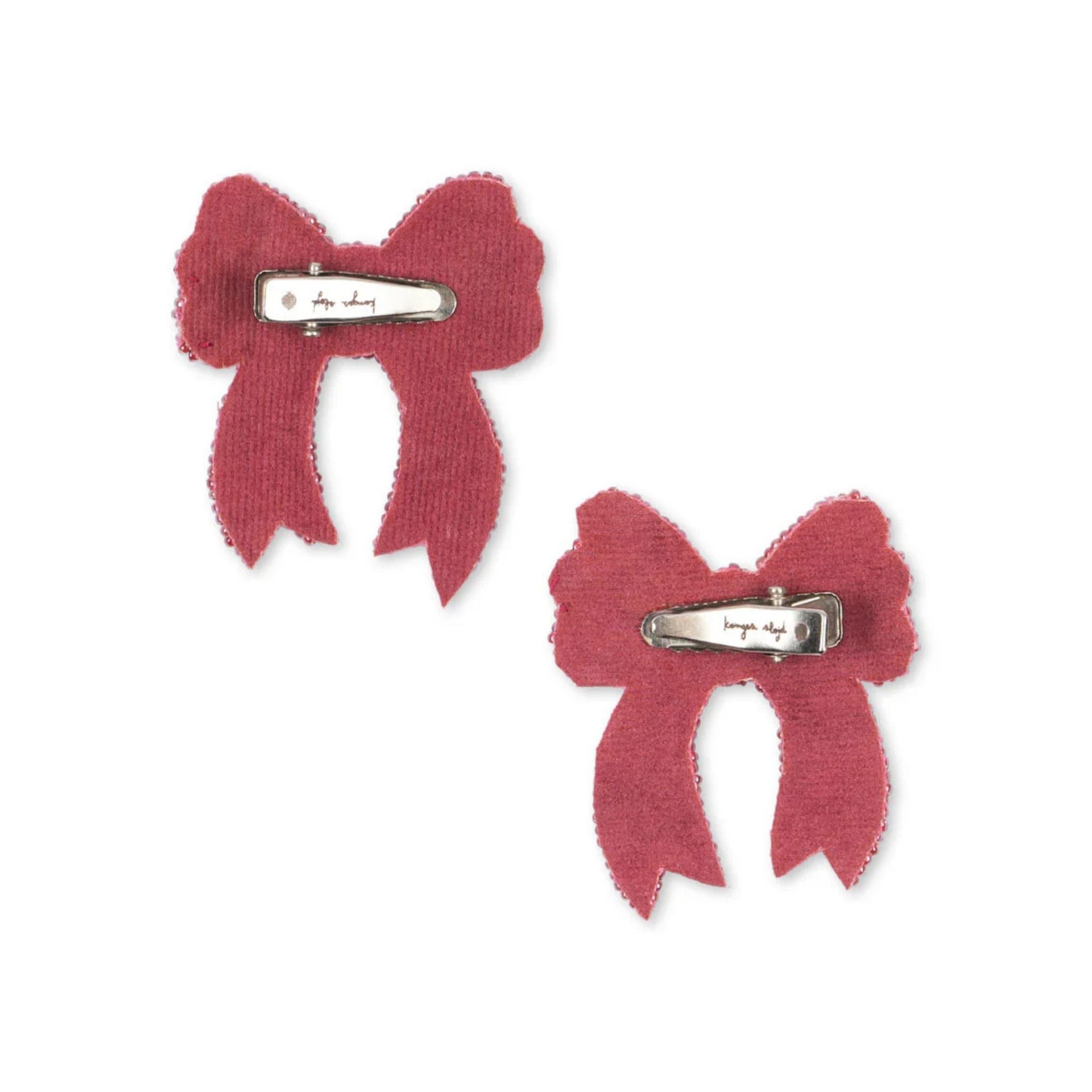 Konges Sløjd Sequin Bow Hair Clips