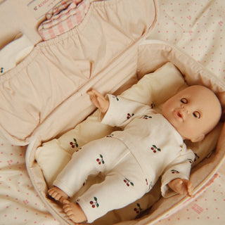 Konges Sløjd Baby Doll Nursery Suitcase - Pink Check