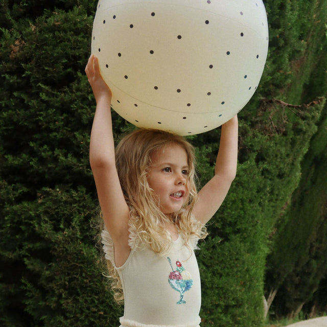 Konges Sløjd Beach Ball - Navy Dot