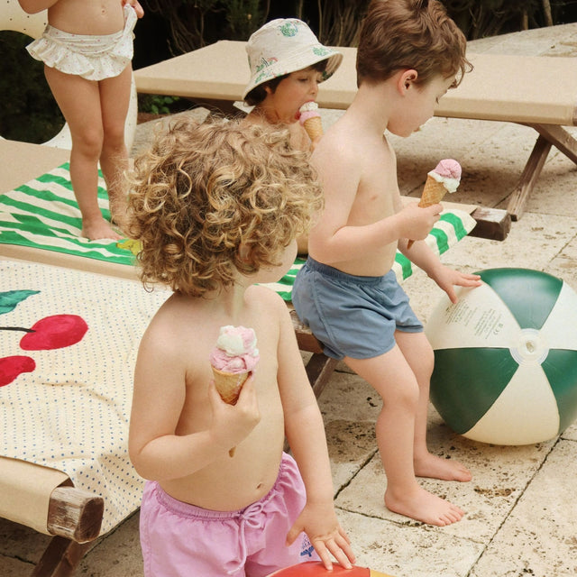 Konges Sløjd Beach Ball - Green Stripe