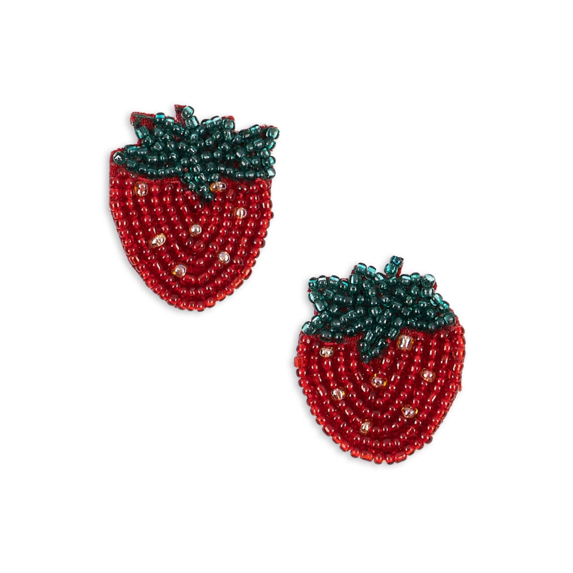 Konges Sløjd Strawberry Beaded Hair Clips