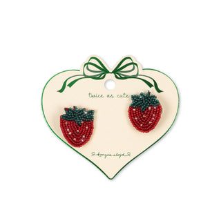 Konges Sløjd Strawberry Beaded Hair Clips