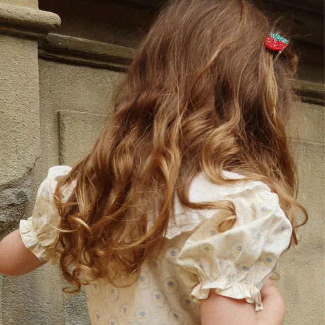 Konges Sløjd Strawberry Beaded Hair Clips