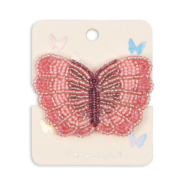 Konges Sløjd Mini Butterfly Beaded Hair Clip
