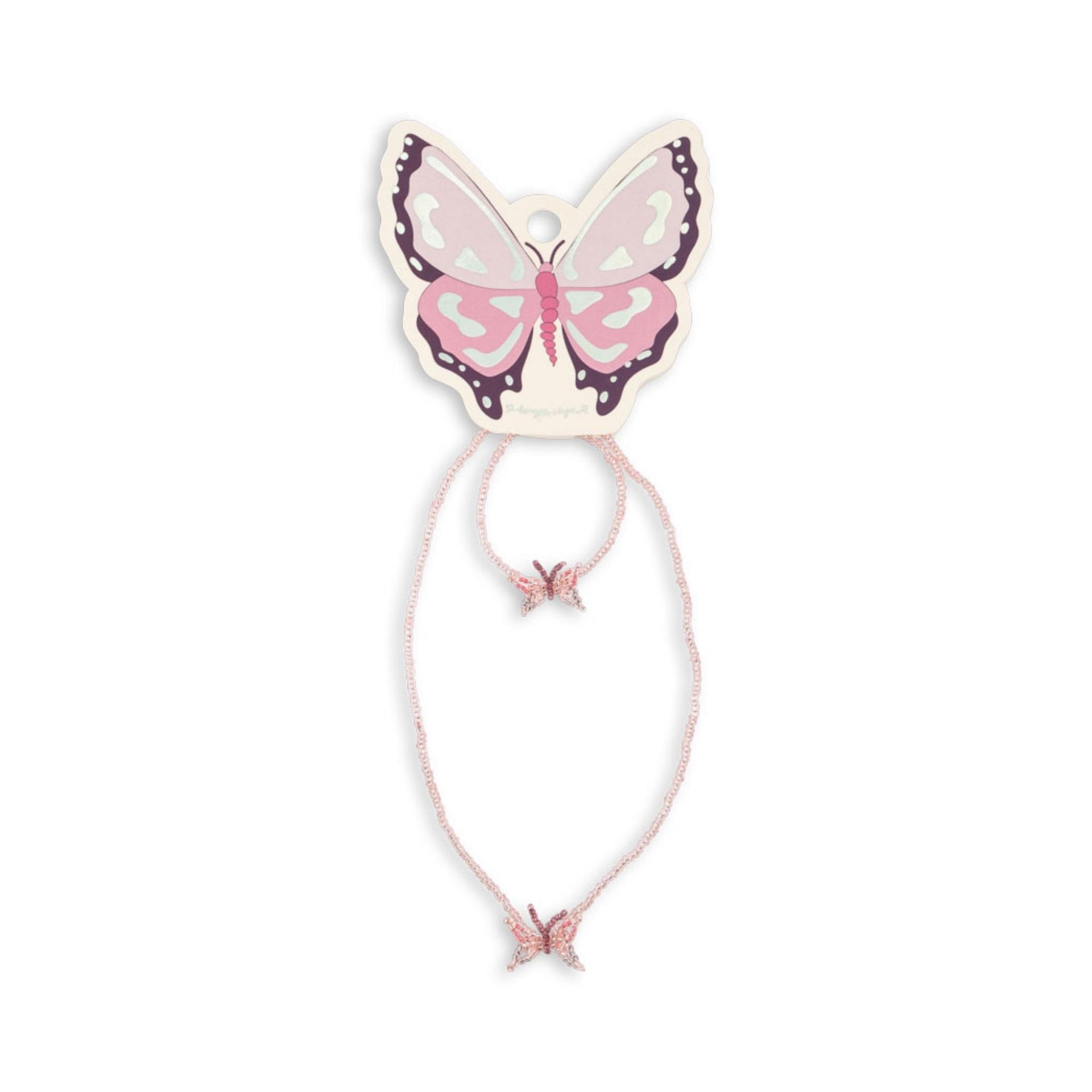 Konges Sløjd Butterfly Necklace and Bracelet Set