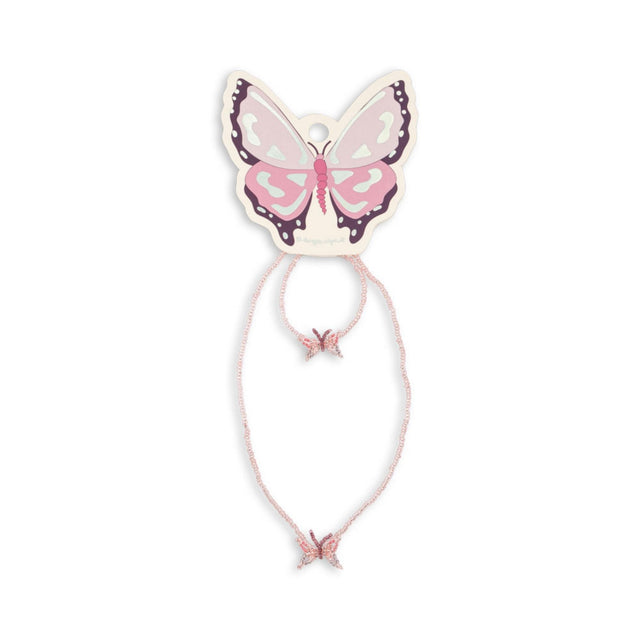 Konges Sløjd Butterfly Necklace and Bracelet Set