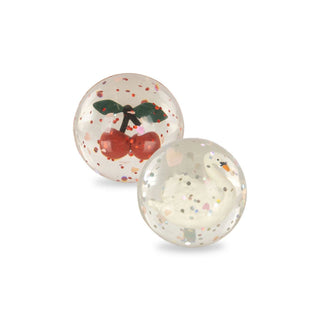 Konges Sløjd Bouncing Ball Set - Cherry / Swan