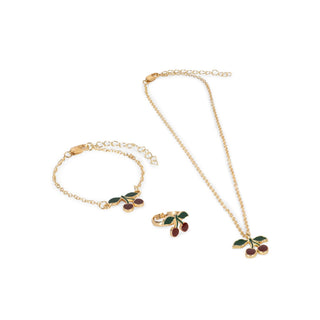 Konges Sløjd Cherry Jewellery Set