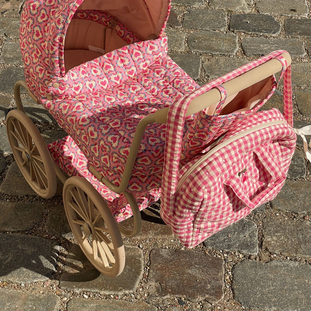 Konges Sløjd Doll Bag - Bubblegum Check
