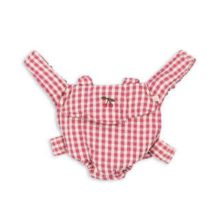 Konges Sløjd Doll Carrier - Bubblegum Check