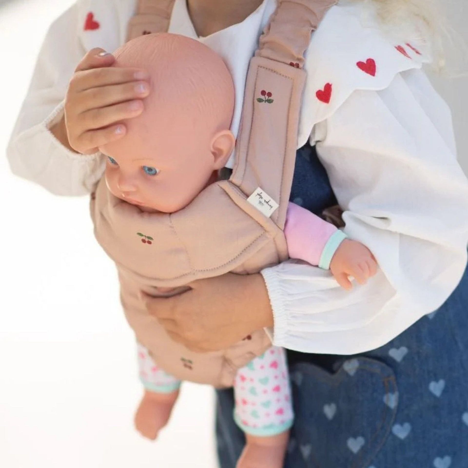 Konges Sløjd Doll Carrier - Cherry Blush