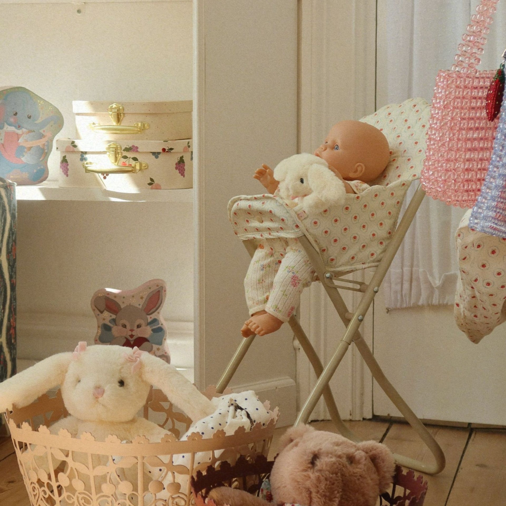 Konges Sløjd Doll High Chair - Mirage