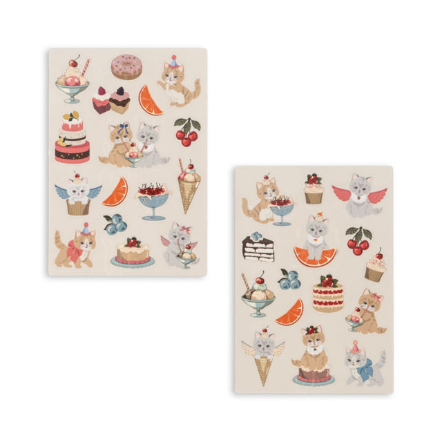 Konges Sløjd Reusable Forever Stickers - Kitty Friends