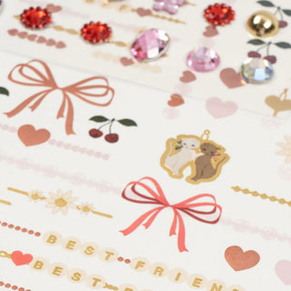 Konges Sløjd Tattoos and Gem Stones - Heart Mix