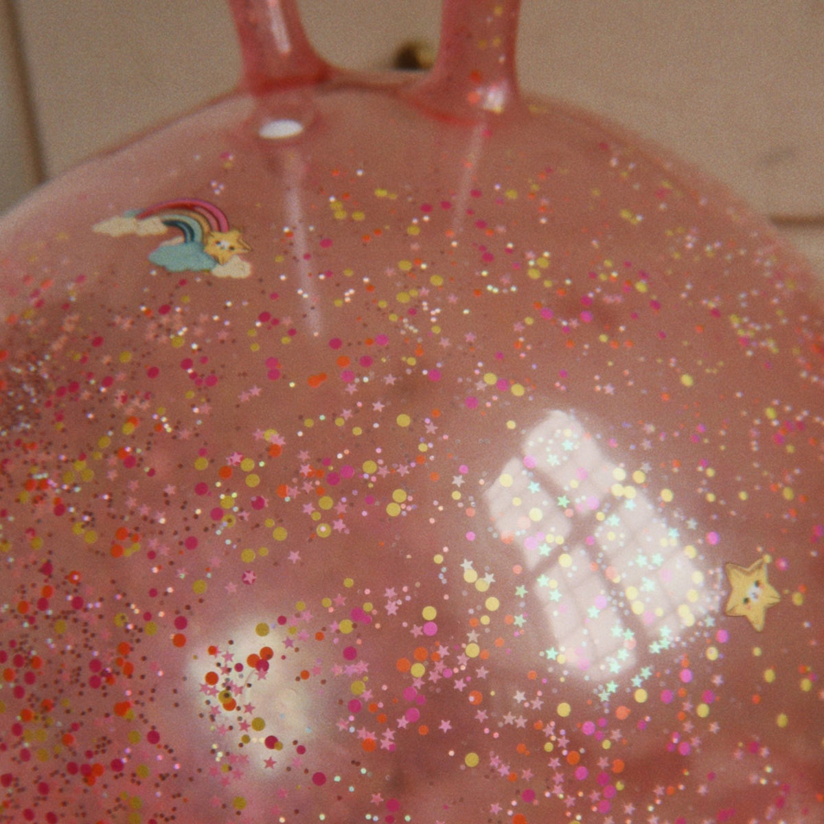 Konges Sløjd Glitter Space Hopper - Rainbow