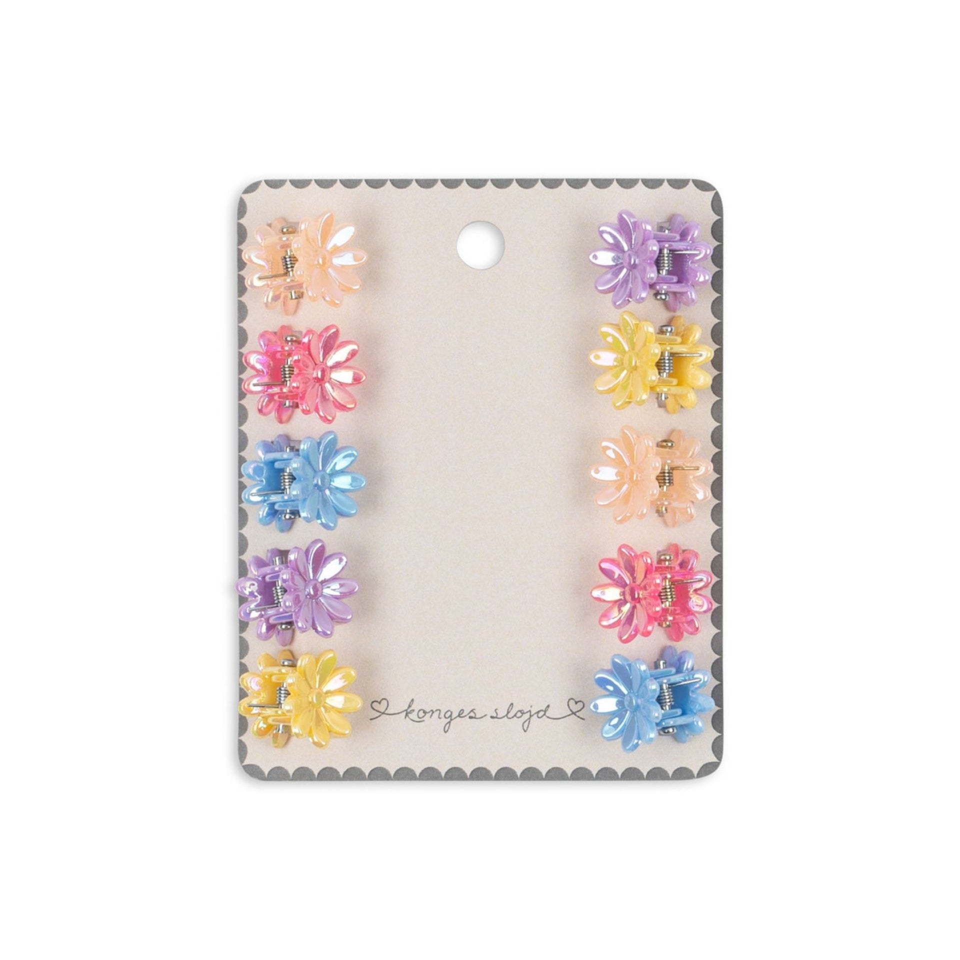 Konges Sløjd Mini Hair Claw Clips - Flowers