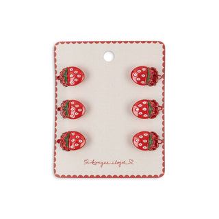 Konges Sløjd Mini Hair Claw Clips - Strawberry