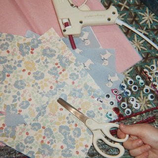 Konges Sløjd Hobby Caddy - Glitter Blue