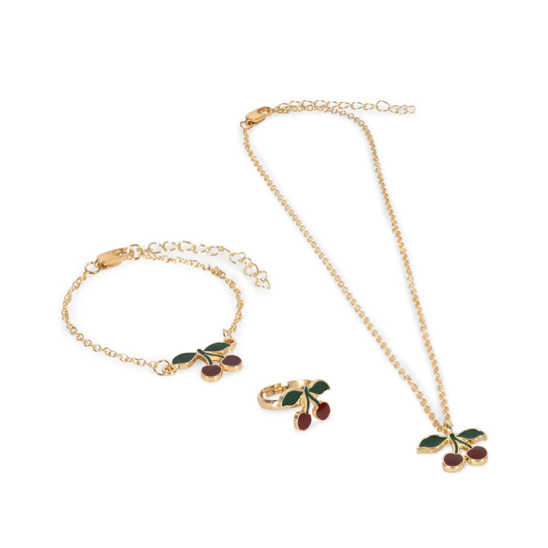 Konges Sløjd Cherry Jewellery Set