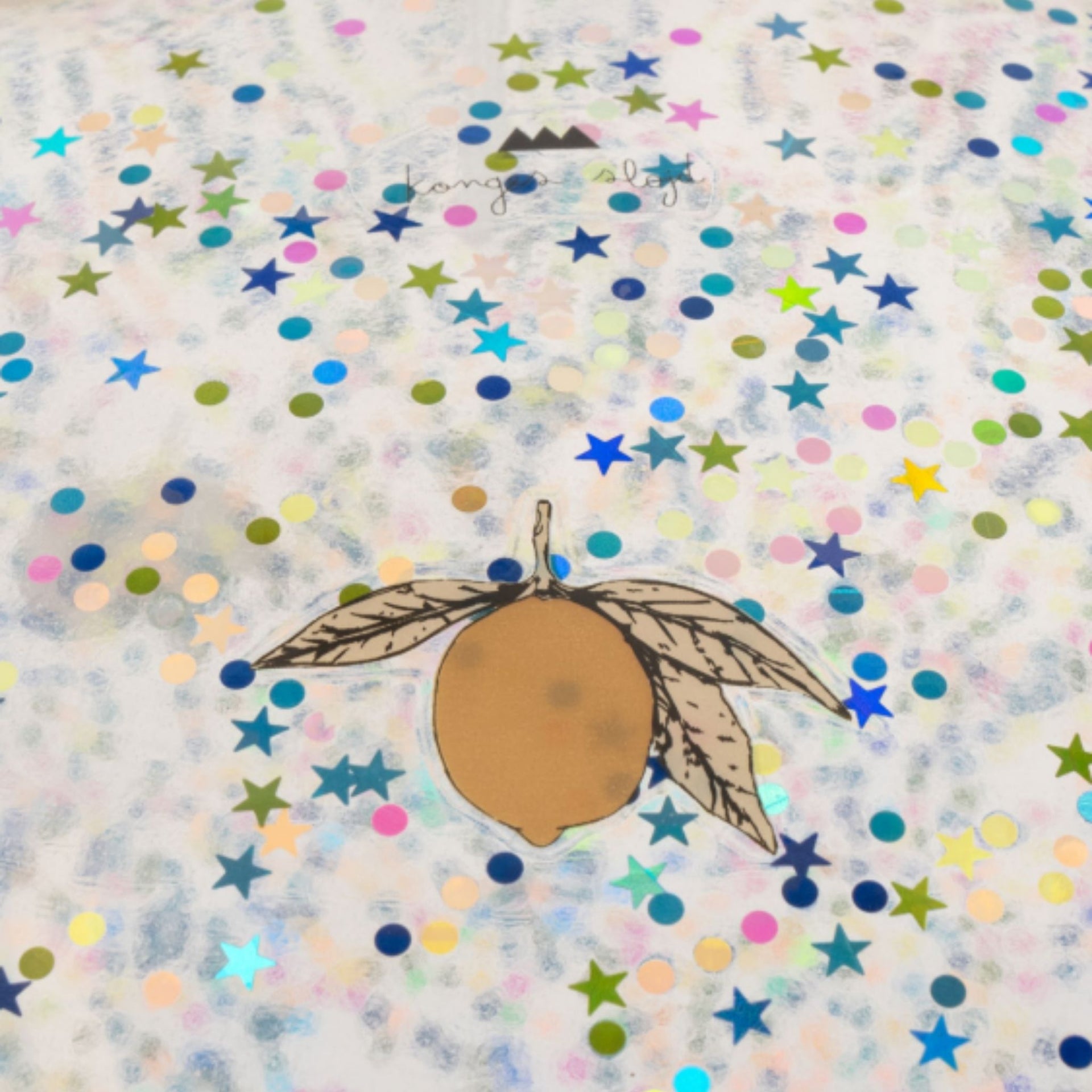 Konges Sløjd Glitter Jump Ball - Lemon