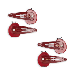 Konges Sløjd Ladybug Hair Clips 4 Pack