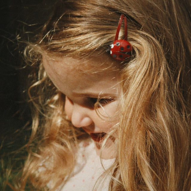 Konges Sløjd Ladybug Hair Clips 4 Pack