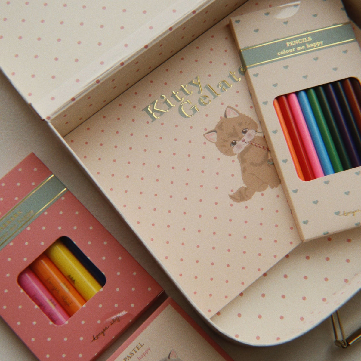 Konges Sløjd Little Artist Set - Kitty Friends