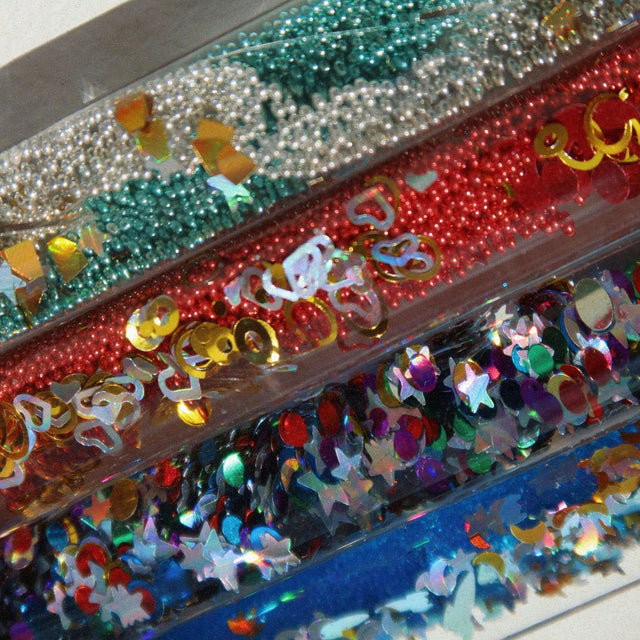 Konges Sløjd Magical Glitter Wand - Green Mix