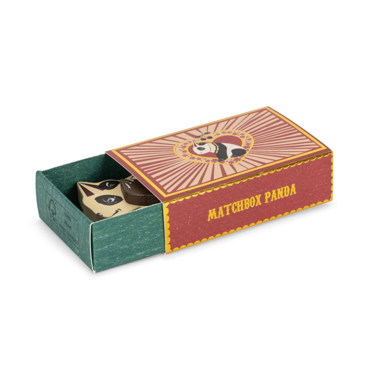 Konges Sløjd Matchbox Animals - Panda