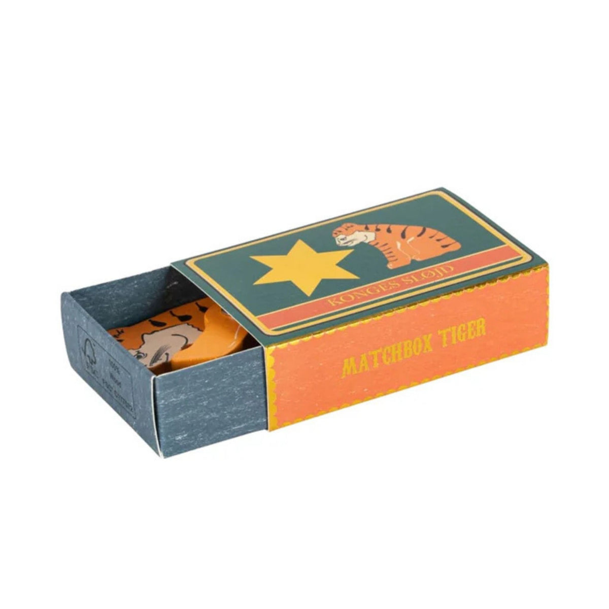 Konges Sløjd Matchbox Animals - Tiger