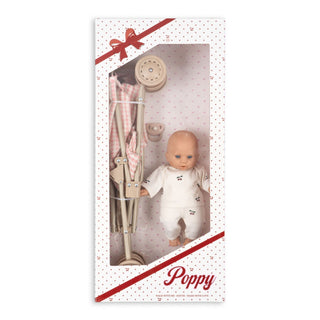 Konges Sløjd Poppy Doll Stroller Set