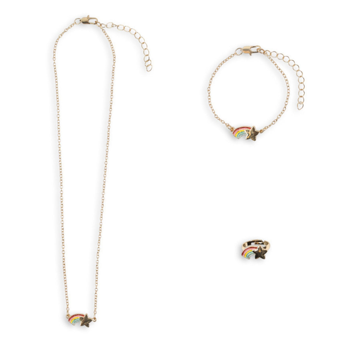 Konges Sløjd Rainbow Star Jewellery Set